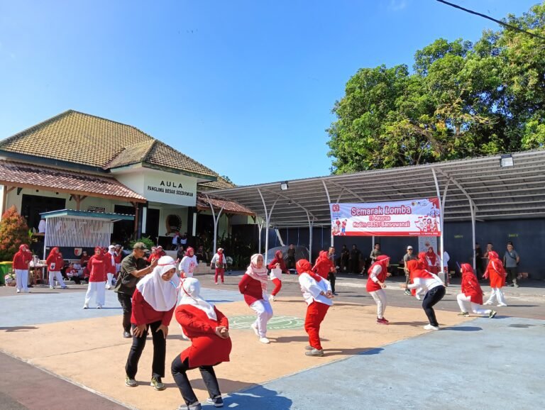 Semarak Lomba 17 Agustus di Kodim 0825/Banyuwangi Meriahkan HUT RI Ke – 80