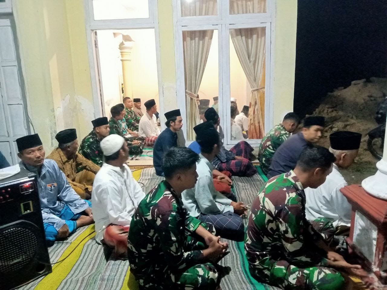 Bintal Korem 083/Bdj Gelar Yasinan dan Tahlilan