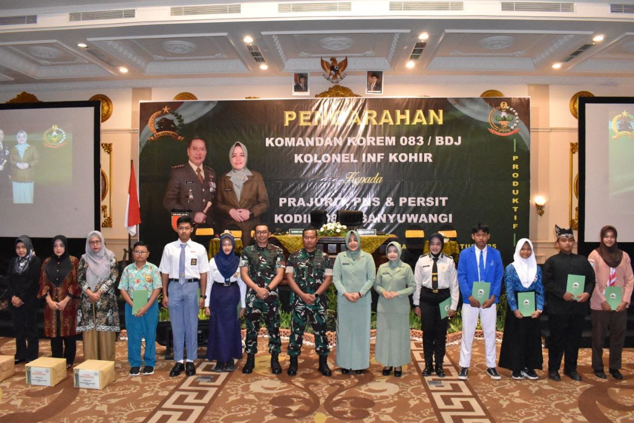 Danrem 083/Baladhika Jaya Bangga Dengan Kodim 0825/Banyuwangi, Tekankan Profesionalisme Prajurit