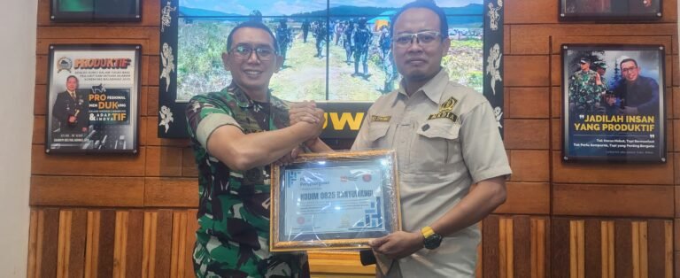 Lintas Jatim Apresiasi Kodim 0825/Banyuwangi di Hari Ulang Tahun Media Ke 10 Tahun