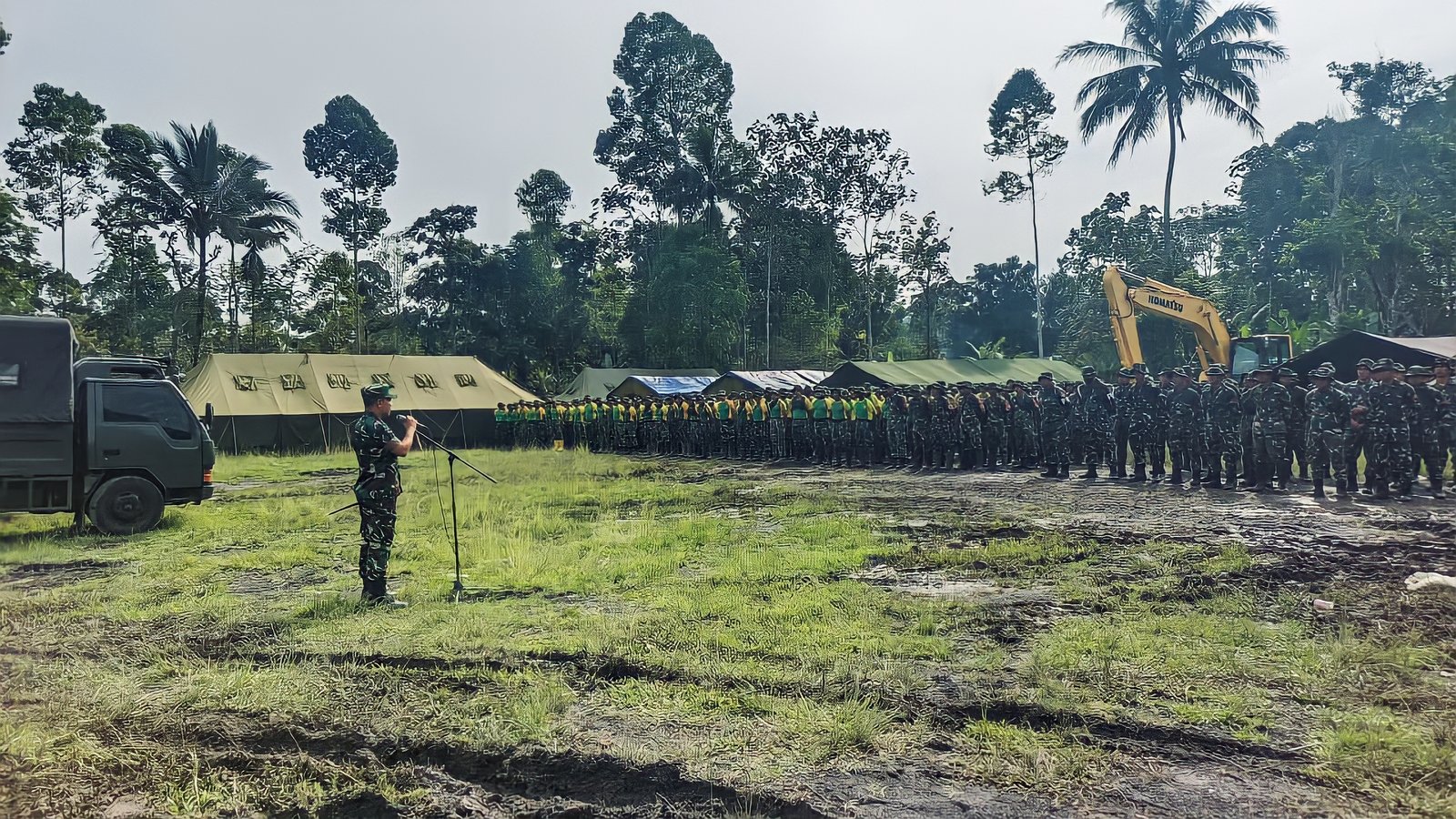 Dandim Lumajang Konsolidasikan Personel Gabungan Hadapi Dinamika Dampak Erupsi Semeru