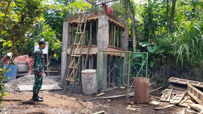 Progress SPAM TMMD Ke-128 Capai 40 Persen, Warga Dusun Klagin Segera Nikmati Air Bersih