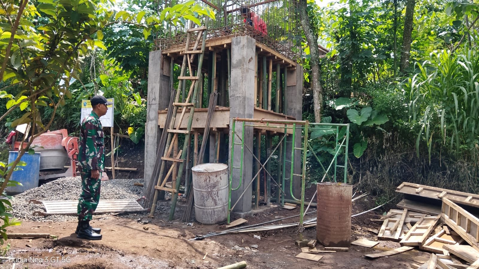 Progress SPAM TMMD Ke-128 Capai 40 Persen, Warga Dusun Klagin Segera Nikmati Air Bersih