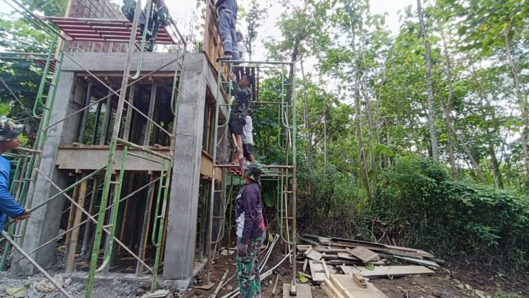 Menuju Target 600 Meter, Pemasangan Bagesting Pavingisasi Terus Dikebut