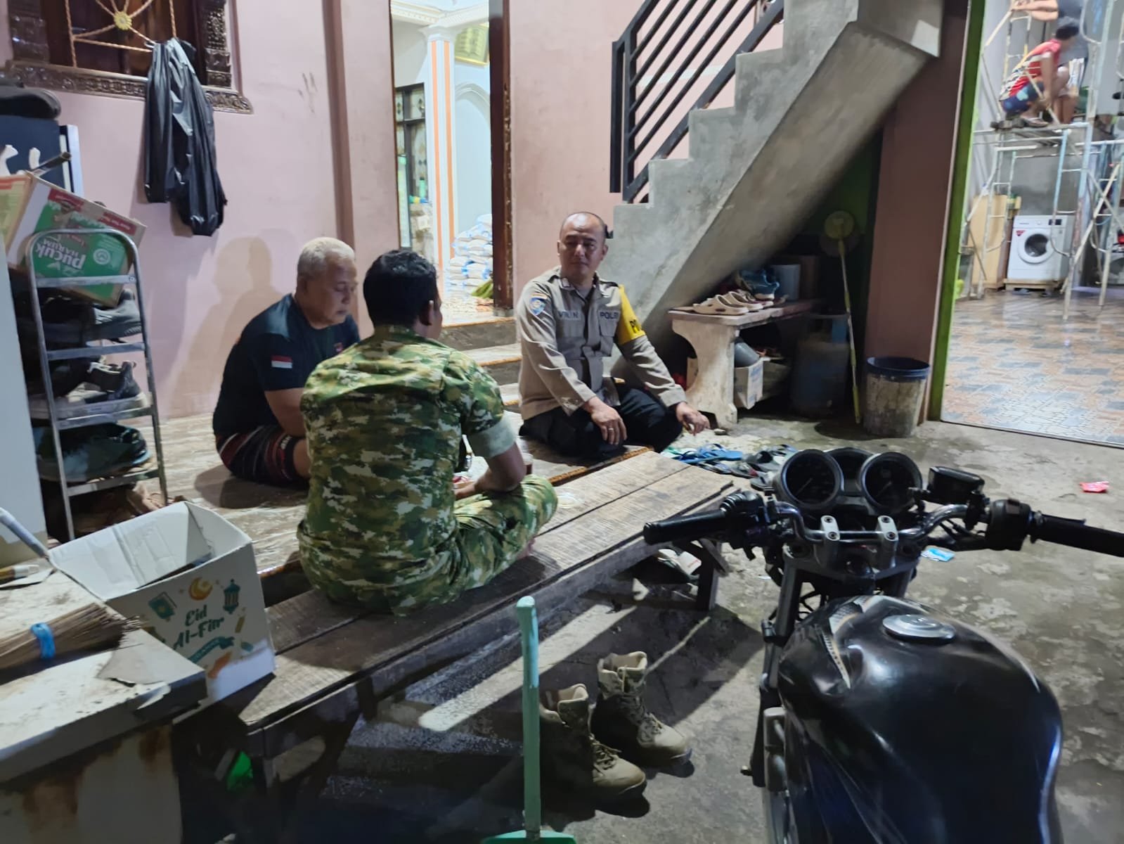 Program TMMD Ke-128  Tuntas, Anggota Satgas Resmi Pamit ke Warga.
